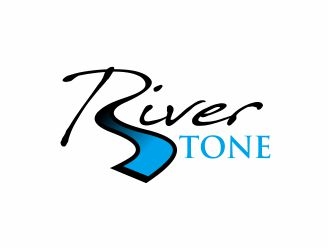 River Stone logo design by 48art