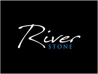 River Stone logo design by 48art