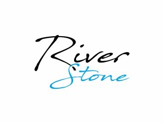 River Stone logo design by 48art