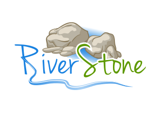 River Stone logo design by BeDesign
