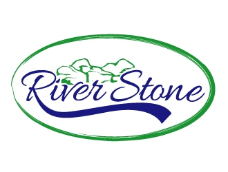 River Stone logo design by PMG