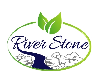 River Stone logo design by PMG