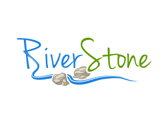 River Stone logo design by BeDesign