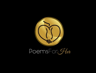 PoemsForHer.com logo design by Suvendu