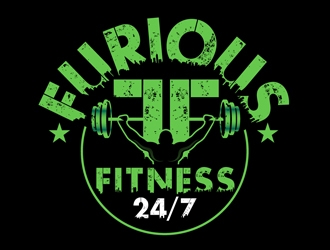 FURIOUS FITNESS  logo design by DreamLogoDesign