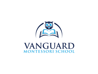 Vanguard Montessori School  logo design by ammad
