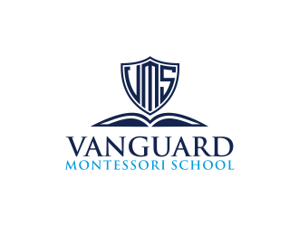 Vanguard Montessori School  logo design by ammad