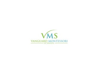 Vanguard Montessori School  logo design by bricton