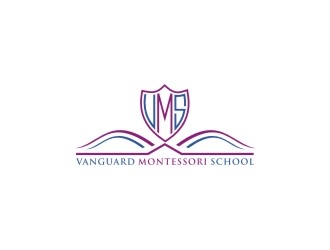 Vanguard Montessori School  logo design by bricton