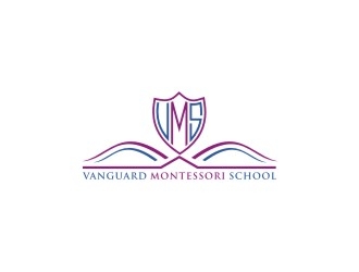 Vanguard Montessori School  logo design by bricton