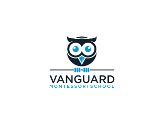 Vanguard Montessori School  logo design by ammad