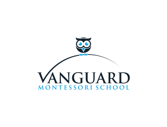Vanguard Montessori School  logo design by ammad