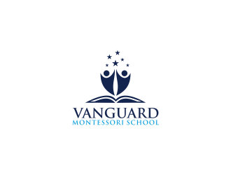 Vanguard Montessori School  logo design by ammad