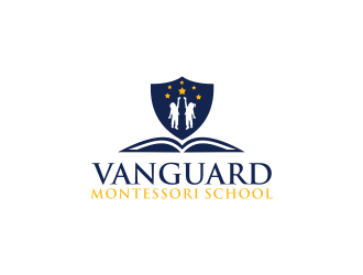 Vanguard Montessori School  logo design by ammad