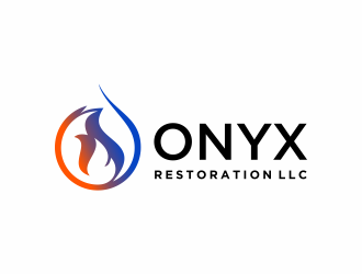 Onyx Restoration LLC logo design by haidar