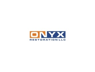 Onyx Restoration LLC logo design by bricton