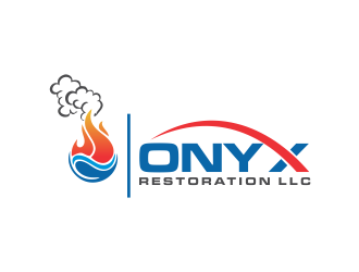 Onyx Restoration LLC logo design by oke2angconcept