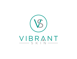 Vibrant Skin logo design by ammad