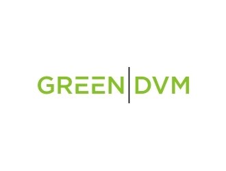 Green DVM logo design by EkoBooM