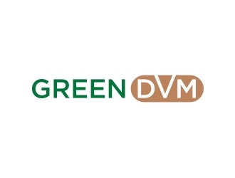 Green DVM logo design by EkoBooM