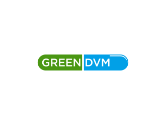 Green DVM logo design by ammad