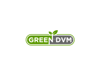 Green DVM logo design by alby