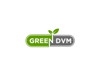 Green DVM logo design by alby
