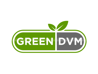 Green DVM logo design by alby