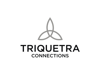 Triquetra Connections logo design by EkoBooM