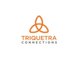 Triquetra Connections logo design by ammad