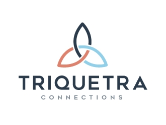 Triquetra Connections logo design by nexgen