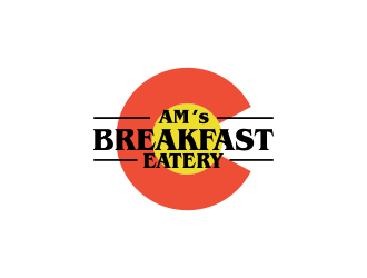 AMs Breakfast Eatery logo design by oke2angconcept