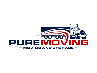 Pure Moving  logo design by hidro