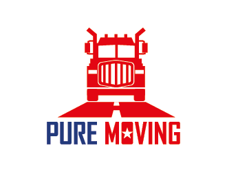 Pure Moving  logo design by czars