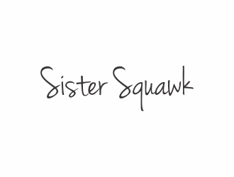 Sistersquawk or Sister Squawk  logo design by hopee