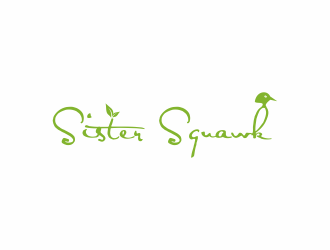 Sistersquawk or Sister Squawk  logo design by ammad