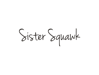 Sistersquawk or Sister Squawk  logo design by Landung
