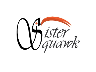 Sistersquawk or Sister Squawk  logo design by MUSANG