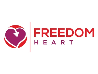 FREEDOM HEART logo design by Suvendu