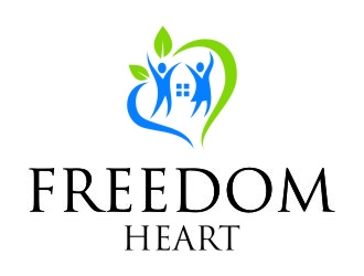FREEDOM HEART logo design by jetzu