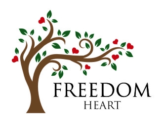 FREEDOM HEART logo design by jetzu