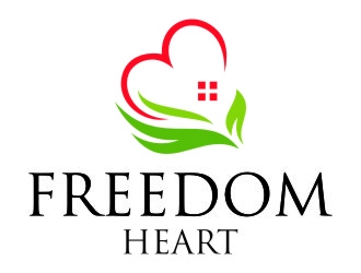 FREEDOM HEART logo design by jetzu