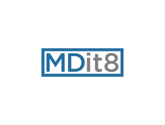 MDit8   logo design by RIANW