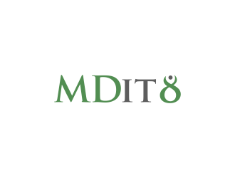 MDit8   logo design by sitizen