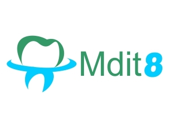 MDit8   logo design by mckris