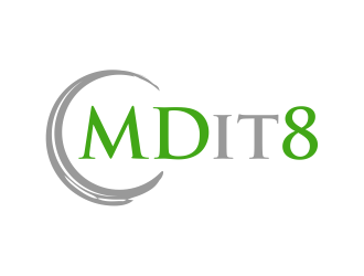 MDit8   logo design by cintoko