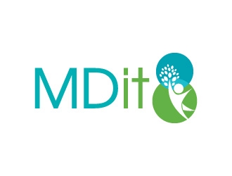 MDit8   logo design by pixalrahul