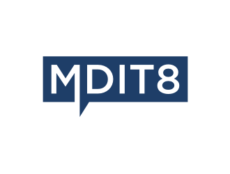 MDit8   logo design by nurul_rizkon