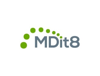 MDit8   logo design by Janee