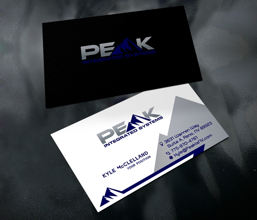 Peak Integrated Systems logo design by jsdexterity